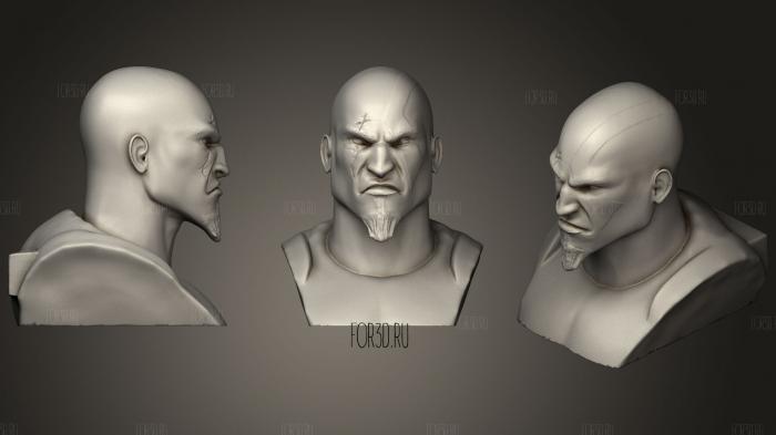 Kratos stl model for CNC